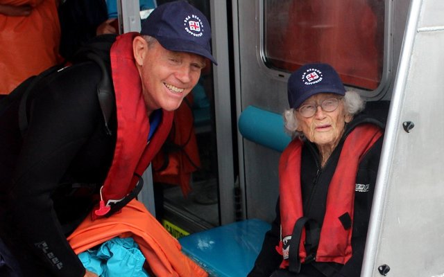 Geeorgina with Son, Ken